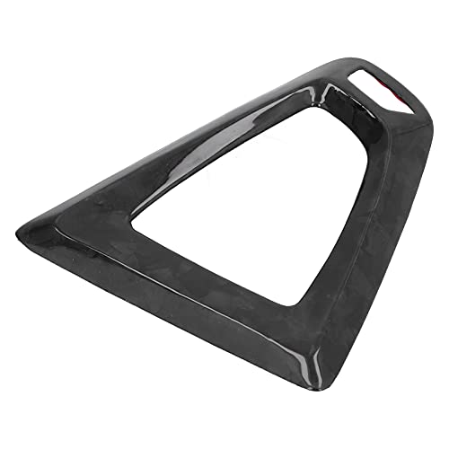 aqxreight Gear Shift Surround Trim Cover Forged Carbon Fiber Decor Replacement for M3 M4 F80 F82 2014-2019 LHD Fiber Anti‑UV Real and Forged F82 for Trim Replacement LHD F80 Base of Shift