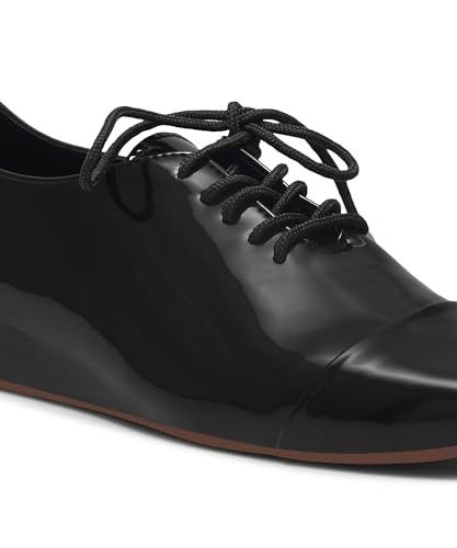 Image of JM LOOKS Women's Brogue Dress Shoes for Women, Lace-up for Women, Comfortable Formal Business Office Work Vintage Oxfords Shoes
