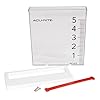 AcuRite Waterfall Rain Gauge with 5-inch Rainfall Capacity (00858W), Clear #4