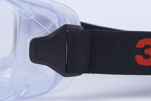 3M GoggleGear Eye Protective Goggle 3000 Series, Clear Scotchgard Anti-Fog/Anti-Scratch Lens, Premium Cloth Strap, PVC Shroud, 1 Pair, GG3101-SGAF, ANSI Z87.1, CSA Z94.3, D3 D4 Rating 31KvColTlGL. SL500 - 3M GoggleGear Eye Protective Goggle 3000 Series, Clear Scotchgard Anti-Fog/Anti-Scratch Lens, Premium Cloth Strap, PVC Shroud, 1 Pair, GG3101-SGAF, ANSI Z87.1, CSA Z94.3, D3 D4 Rating