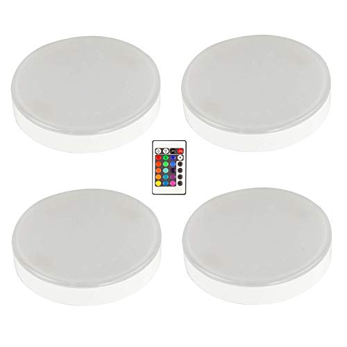 Masonanic Lot de 1 RGBW Changement de couleur LED GX53 Ampoule