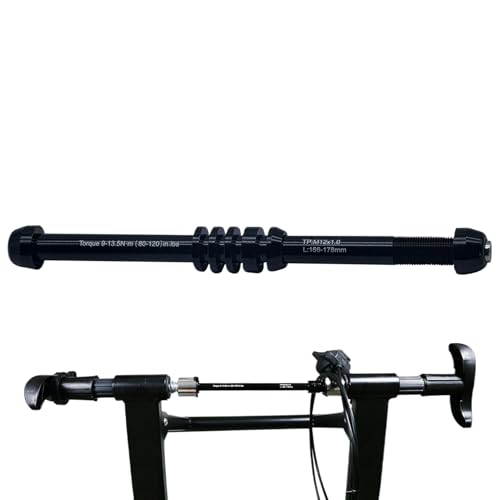 Perno Assale Passante Per Trainer Bici – Adattatore Ruota Posteriore Universale Per Rullo Da Allenamento | Asse Regolabile Compatibile E Bici Da Corsa, Accessorio Indoor Ciclismo Uomo Donna