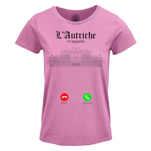T-Shirt Vienne Autriche Femme Idéal pour Flâner en Voyage