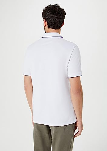 Camisa Polo, Hering, Masculino, Branco, G