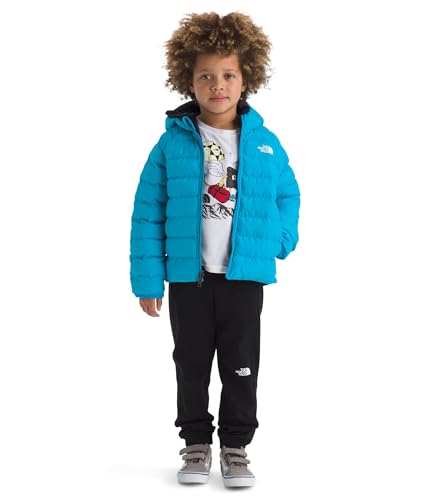 Image of The North Face Kids Reversible Perrito Insulated Hooded Jacket | 2 in 1 Winter Coat for Boys & Girls, Water Repellent
