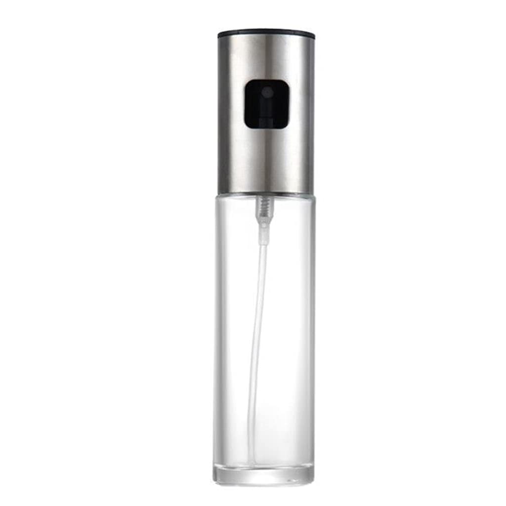 Elnwnnkc Multicolor Oil Sprayer For Cooking Bottle Oil Sprayer Dispenser Glass Spray Bottle Pump Kitchen Home Cooking Stainless Steel