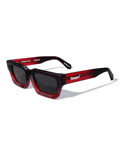 Image of Roneyee Rectangle Sunglasses Men Women Trendy Retro Sunglass UV Protection Fashion Acetate Stylish Square