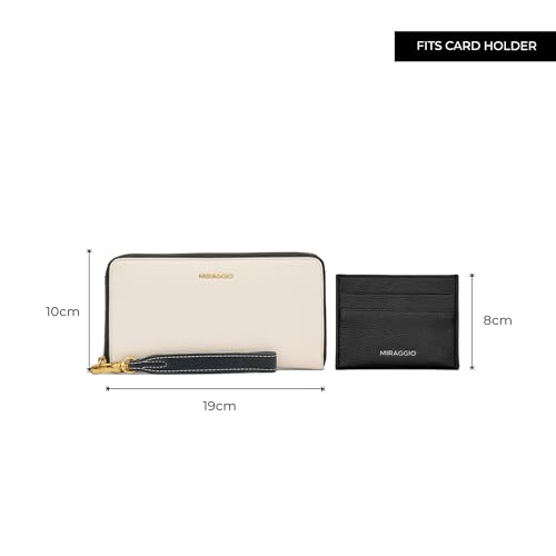 Image of Miraggio Harlow Zip Around Wallet For Woman | 3 Compartment Women Wallet | Gift Items For Women