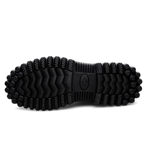 Mens Casual Dress Shoes Mens High Top Dress Sneakers Leather Shoes Business Casual Shoes Men Brown Shoes3