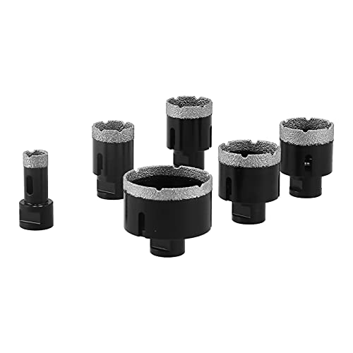 Set de brocas para azulejos de 20mm a 68mm con caja miniatura 7