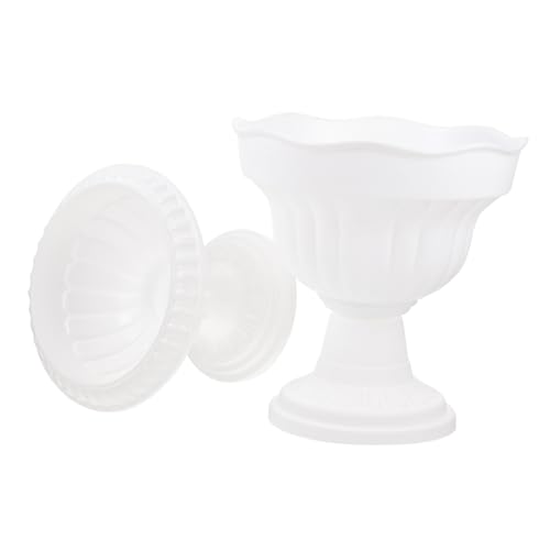 SUPVOX Vasi Da Fiori Da Giardino Confezione Da 2 Semplici Vasi Da Fiori Vaschetta Per Piantare Fiori Decorazioni Per La Casa Contenitore Per Fiori