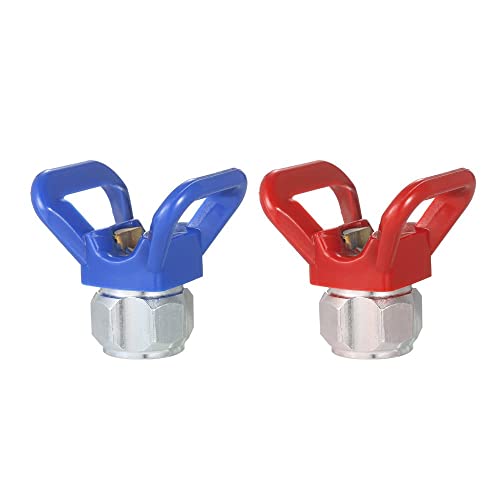 Image of Universal Airless Paint Spray Gun Nozzle Guard - Flat Tip Protector Seat for Graco, Titan & Wagner Sprayers | Durable Spray Paint Accessory