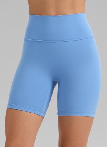 Image of CRZ YOGA Secretsculpt Biker Shorts 6 inch | Booty Scrunch Butt, Butterlift, Buttery Soft, Moderate Compression, Workout, Pilates, No Front Seam, High Waist, for Women