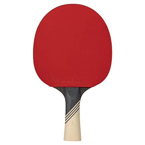 Stiga Carbon+ Bundle Ping Pong Paddle Set – 7-Ply Extra Light Carbon Fiber Blade – 2Mm Premium Sponge – Concave Pro Handle – 2 3-Star Tournament Balls – Neoprene Racket Cover – Player Wristband #TOP3