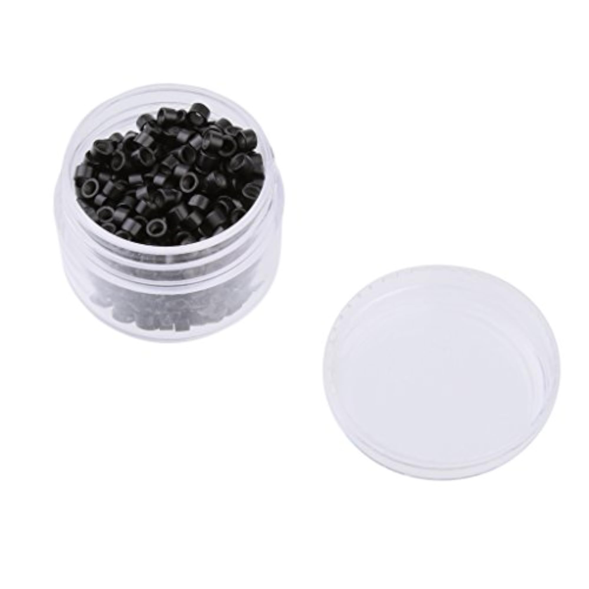 100 PCS Nano Rings Beads for Nano Tip Hair Extensions