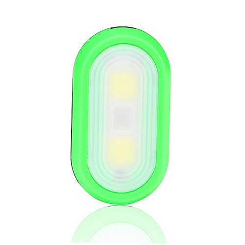 Mikikit 4Pcs LED Safety Lights for Runners Dogs and Bikes Clip Strobe Reflective Gear for Night Walking Lightweight Water Resistant Random Colors Batteries Not Included