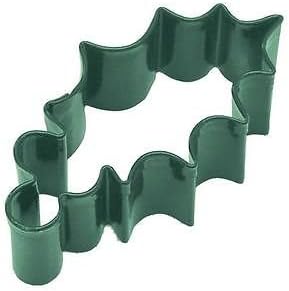 Anniversary House Holly Leaf Shaped Cookie Cutter