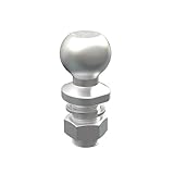 WINSBULL Stainless Steel 2 Inch Hitch Ball 6,000 LBS, 1'-14 UNF Thread 2-1/8' Shank Length for Trailer, ATV, UTV, Lawn Tractor