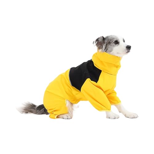 Full Body Dog Coat - Waterproof Pet Jumpsuit, Insulated Dog Winter Clothes, Warm Full-Body Suit | Adjustable Straps, Stain-Resistant Jumpsuit for Small, Medium, Large Dogs, Indoor Outdoor Travel Play