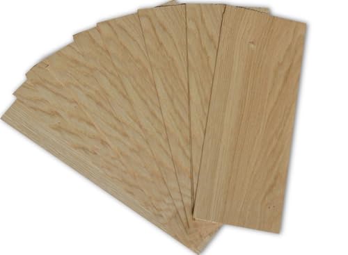 Echtholz Furnier Set – 4–5 Furnier Holzfurniere, Ideal für Modellbau, Ausbesserungsarbeiten, Intarsien, DIY, Restauration, Intarsien, Schmuck & Bastelprojekte (Eiche) Echtholz Furnier Set – 4–5 Furnier Holzfurniere, Ideal für Modellbau, Ausbesserungsarbeiten, Intarsien, DIY, Restauration, Intarsien, Schmuck & Bastelprojekte (Eiche)