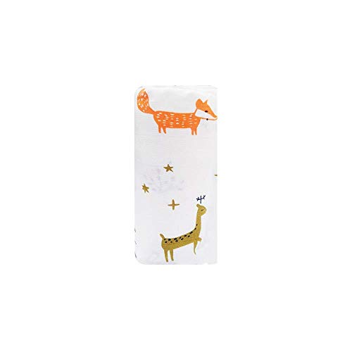 Image of Pack of 30 Swaddle 100% Pure Muslin Cotton Baby Blanket - 120x100 CM With 5 Anchor, 5 Animal, 5 Arrow, 5 Bee, 5 Coconut, 5 Elephant Prints