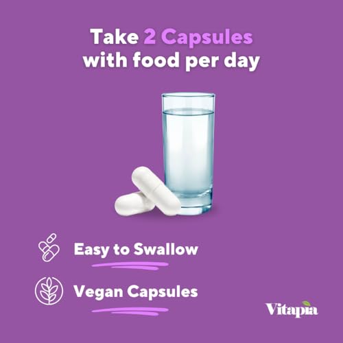 Vitapia Maqui Berry 1000mg - 120 Veggie Capsules - Vegan and Non-GMO - Superfood - Powerful Antioxidant, Immune Support*