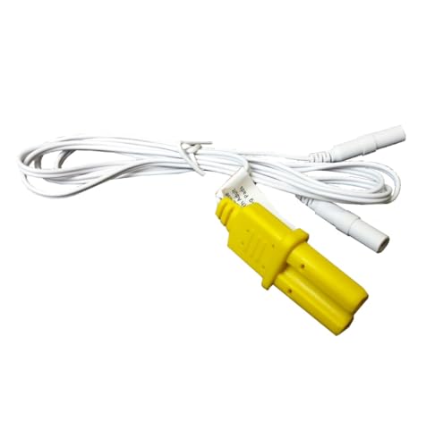 Image of WNL Products XFT-YC-4Pack Replacement Connector Cables for WNL AED Trainer - New Wires for WL120ES10 or WL220ES05 Practi-Trainers - Adult 4 Pack of Cables