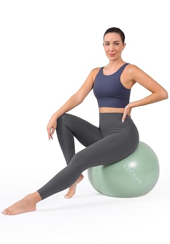 Yitoco Calça legging feminina de cintura alta para ioga, controle de barriga, fitness, corrida, stre