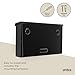 Umbra Postino Wall-Mount Mailbox, Black