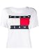 Produktbild Tommy Hilfiger Luxury Fashion Damen DW0DW07153YA2 Weiss T-Shirt | Frühling Sommer 20