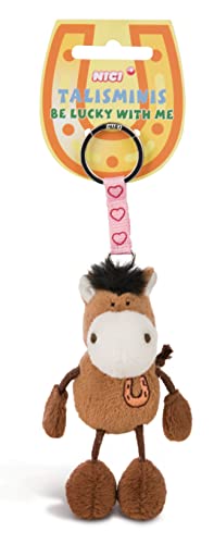 NICI Schlüsselanhänger Talisminis Pferd braun 7cm