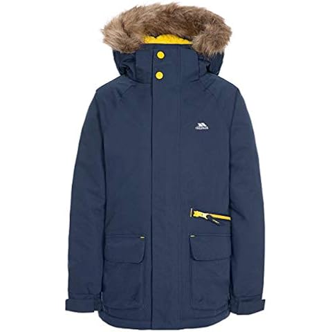 Trespass Boys Waterproof Padded Jacket with Hood Cover