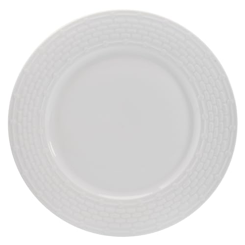Image of Pfaltzgraff Sonya White 24 Piece Plate Bowl Dinnerware Set, Service for 8