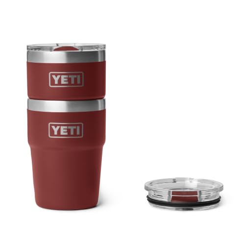 Image of YETI Rambler 16 oz Stackable Tumbler, Vacuum Insulated, Stainless Steel with MagSlider Lid