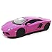 Kinsmart HOT Pink Matte Aventador LP-700 1/38 O Scale Diecast Car