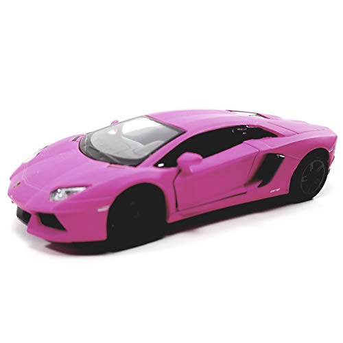 Kinsmart HOT Pink Matte Aventador LP-700 1:38