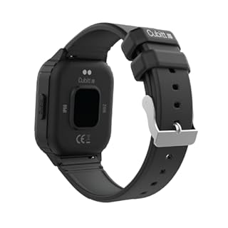 Cubitt Jr. Smartwatch Fitness Tracker for Kids and Teens with Games, Step Counter, Sleep Monitor, Heart Rate Monitor, Calculator, Activity Tracking, 1.75"AMOLED Touchscreen,Waterproof – Obsidian Black