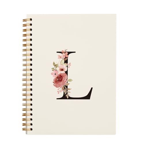 Carnet à spirale L monogramme de luxe - Finition rigide chic OXW 14x21