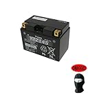DESCRIPCIÓN Y CARACTERÍSTICAS DEL PRODUCTO: - BATERÍA YUASA YTZ14S (ACTIVADA SELLADA - SELLADA DE FÁBRICA) 12V / 11,2AH - En el título indicamos el modelo específico para tu motocicleta o scooter -Rendimiento -Voltaje 12V - Capacidad (10 horas) 11,2 Ah - Capacidad (20 horas) 11,8 Ah -CCA a -18 ° C 230A -Dimensiones (± 2mm) - Longitud 150 mm -Profundidad 87mm -Altura 110 mm -Pesos y medidas -Tecnología - Tecnología Exp Ca / Ca -Separador AGM - LISTO PARA USAR - GUANTES DE TRABAJO ANTI