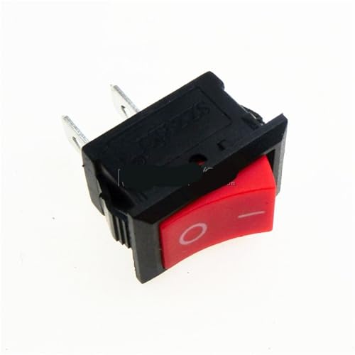 Interruptor balancín KCD11 SPST de 2 pines y 3A para proyectos electrónicos 10 uds