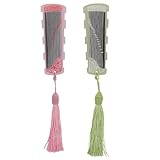 TEMPNAP 古筝釘巻き板 アクリル製 ピパネイル収納ホルダー コンパクト収納ボード 小物整理用 古筝 琵琶 ギター用 2個セット