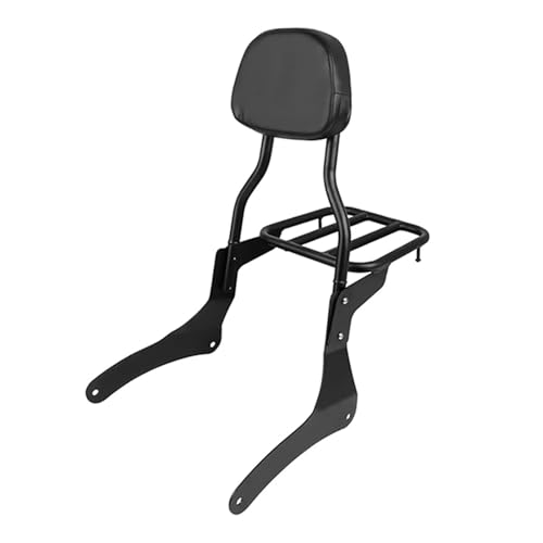 Dossier sissy bar VN900 avec support bagage pour voyager à deux en moto Vulcan