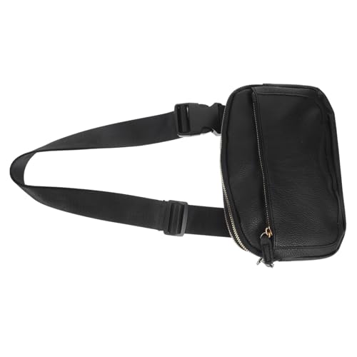 Mobestech レザー レディース ウエストバッグ 多機能調節可能ストラップ クロスボディ ウエストポーチ 大容量収納 スポーツ アウトドア サイク