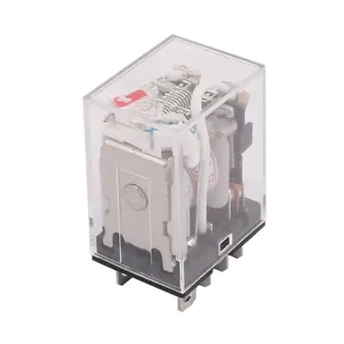 Relé JQX-13F AC 220V de 8 pines DPDT Xybyp para proyectos de domótica y motores de 10A