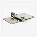 Metal Large Torque Damping Hinge Torque Hinge Random Stop Actuator Industrial Machinery Cabinet Door Hardware Accessories 1Pcs(Positive)