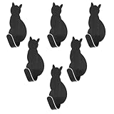 Healeved Ganchos Adhesivos para Ropa de Acero Inoxidable, 6 Unidades Negro Gris, sin Taladro, para Baño, Cocina y Dormitorio, Soporte Resistente para Toallas y Batas, Ganchos Decorativos