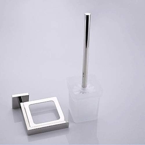 JSEIAJB Toilet Brush and Holder,Rust-Resistant and Stainless Steel Round Bowl Cleaner Set for Bathroom Toilet(Matte Finish Holder) image 5