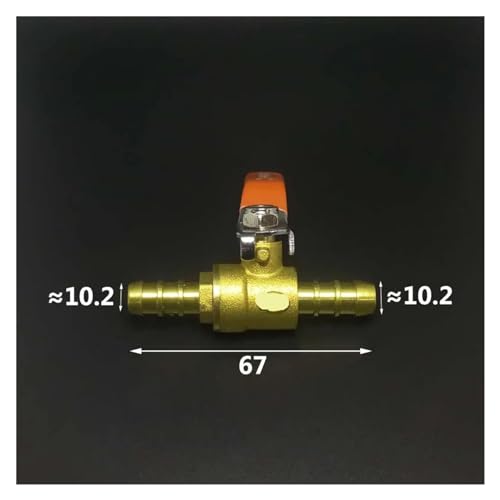 Robinet à bille droit laiton massif 19mm haute finition - 5