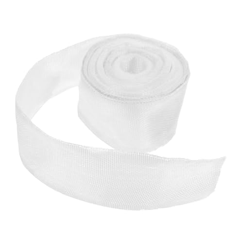 BUGUUYO Fiberglass Mat Tape 50mm Width 30m Length Non-Adhesive Flameproof Heat-Resistant Versatile Insulation