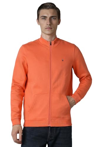 Image of Louis Philippe PolyMen's Cotton Round Neck Sweatshirt